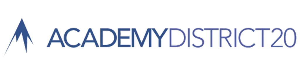 Academy District 20 logo.