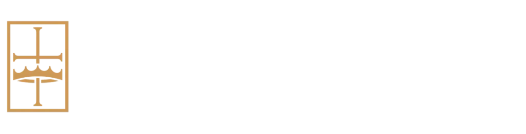 Cross & Crown Church logo with a cross and crown design.